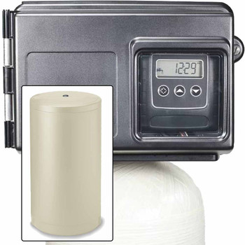 Upgraded 80k Water Softener with 10% Resin Fleck 2510SXT, Pentair tank
