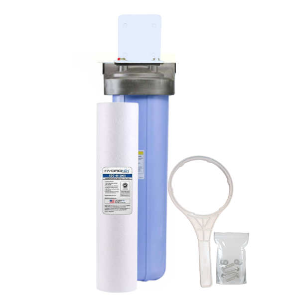 20-inch Single Canister High Flow 5-micron Sediment Whole House Filter