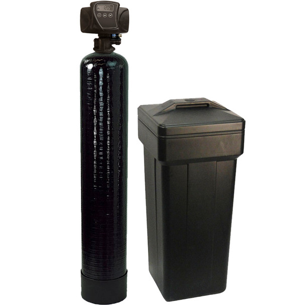 48k Water Softener with High Efficiency SST-60 Resin and Fleck 5600SXT Controller, Pentair tank