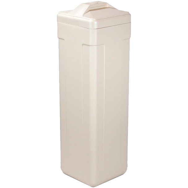 11"x36" Almond Square Brine Tank with Float and Air Check