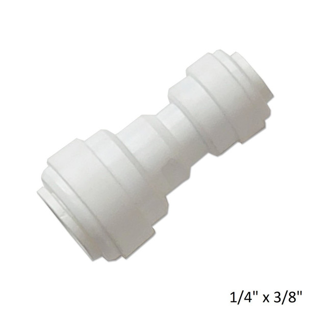 1/4-inch by 3/8-inch Quick Connect Union Fitting