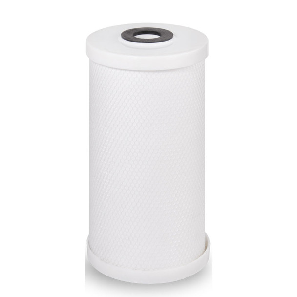 4.5-inch x 10-inch Radial Flow Carbon Filter; For Sediment, Chlorine, Chemicals and More