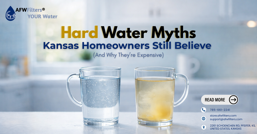 Hard Water Myths Kansas Homeowners Still Believe (And Why They’re Expensive)