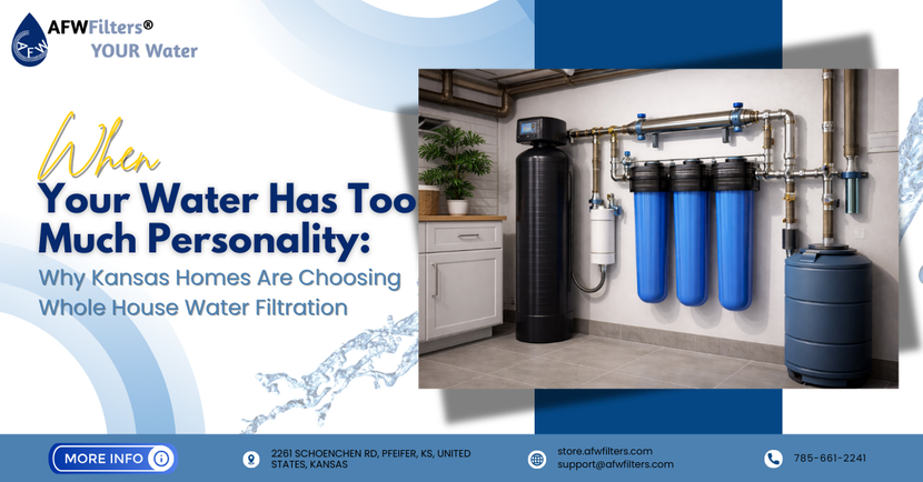 When Your Water Has Too Much Personality: Why Kansas Homes Are Choosing Whole House Water Filtration