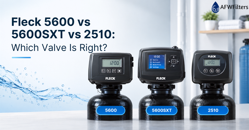 Fleck 5600 vs 5600SXT vs 2510: Which Valve Is Right?