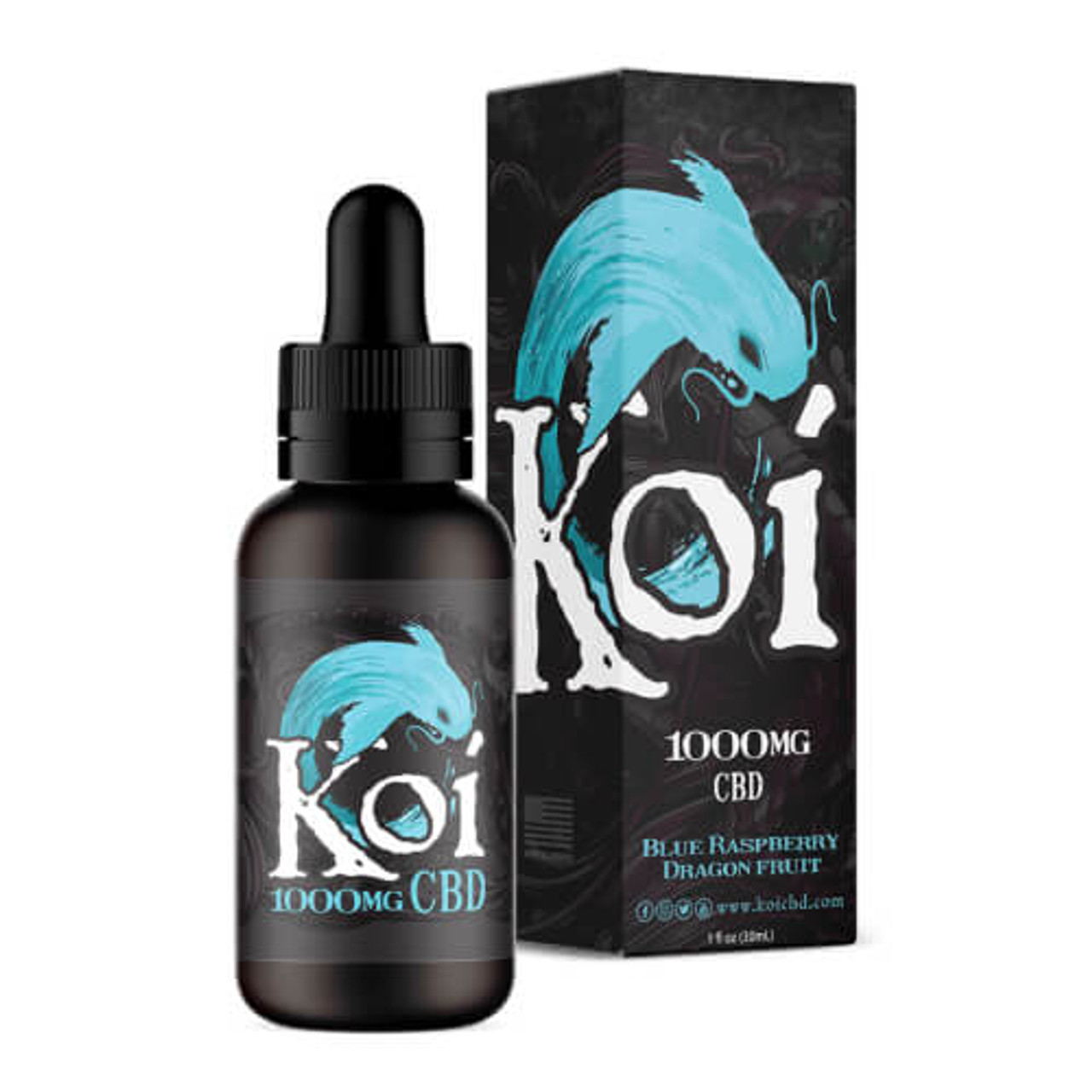 Koi CBD Blue Koi - Blue Raspberry Dragon Fruit Inhaleable Juice