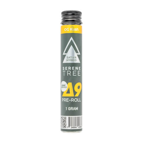 Serene Tree Delta-9 THC Pre-Roll - OG Kush 1 Gram
