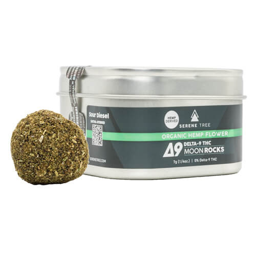 Serene Tree Delta-9 THC Moonrocks - Sour Diesel