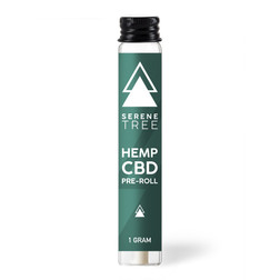 Serene Tree CBD Hemp Pre Rolled joints are packed with USA organically grown flower. Image - Serene Tree CBD Hemp Pre Rolled joints are packed with USA organically grown flower.