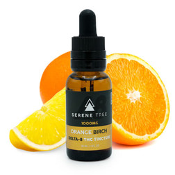 Serene Tree Delta-8 THC tincture - Orange Birch Image - Serene Tree Delta-8 THC tincture - Orange Birch