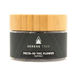 Serene Tree Delta 10 THC flower 7 grams 1/4th oz Image - Serene Tree Delta 10 THC flower 7 grams 1/4th oz