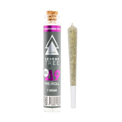 Serene Tree Delta-9 THC Pre Roll | Granddaddy Purp strain Image - Serene Tree Delta-9 THC Pre Roll | Granddaddy Purp strain