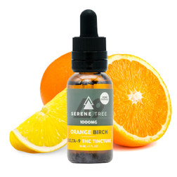 Serene Tree Delta 9 THC tincture | Orange Birch 1000mg Image - Serene Tree Delta 9 THC tincture | Orange Birch 1000mg