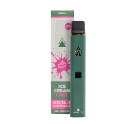 Serene Tree Delta 8 THC Disposable Vape - Ice Cream Cake strain Image - Serene Tree Delta 8 THC Disposable Vape - Ice Cream Cake strain