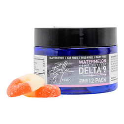 Bottle & Tree Delta-9 THC | Watermelon Rings Delta 9 THC Gummies 300mg Image - Bottle & Tree Delta-9 THC | Watermelon Rings Delta 9 THC Gummies 300mg