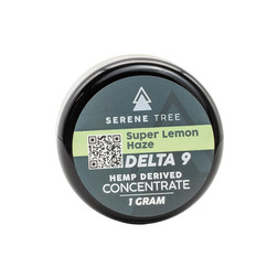 Serene Tree Delta-9 THC wax concentrate | Super Lemon Haze strain Image - Serene Tree Delta-9 THC wax concentrate | Super Lemon Haze strain