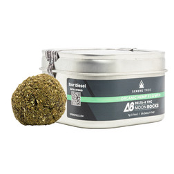 Serene Tree Delta 8 THC Moonrocks - Sour Diesel Image - Serene Tree Delta 8 THC Moonrocks - Sour Diesel