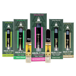 Serene Tree Delta-9 THC Vape Cartridges - All Strains Image - Serene Tree Delta-9 THC Vape Cartridges - All Strains