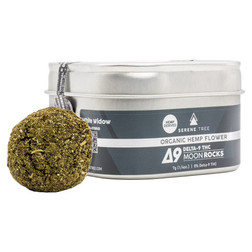 Serene Tree Delta 9 THC Moonrocks - White Widow strain Image - Serene Tree Delta 9 THC Moonrocks - White Widow strain