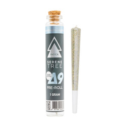Serene Tree Delta 9 THC Pre Roll - Northern Lights strain Image - Serene Tree Delta 9 THC Pre Roll - Northern Lights strain