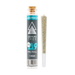 Serene Tree Delta 9 THC Pre Roll - Godfather OG strain Image - Serene Tree Delta 9 THC Pre Roll - Godfather OG strain