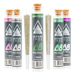 Serene Tree Delta 8 THC Pre Roll - All Strains Image - Serene Tree Delta 8 THC Pre Roll - All Strains
