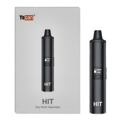 Yocan Hit Dry Herb Vaporizer - Black Image - Yocan Hit Dry Herb Vaporizer - Black
