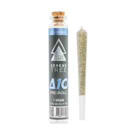 Image - Serene Tree Delta 10 THC Pre Roll - Cookies strain
