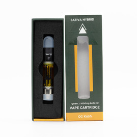 Serene Tree Delta 10 THC Vape Cartridge - OG Kush Image - Serene Tree Delta 10 THC Vape Cartridge - OG Kush
