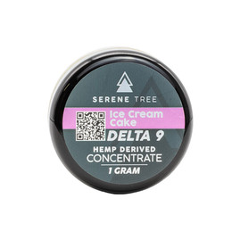 Image - Serene Tree Delta-9 THC wax concentrate | Ice Cream Cake strain