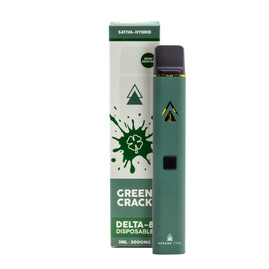 Image - Serene Tree Delta 8 THC Disposable - Green Crack 3000mg potency