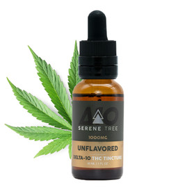 unflavored Delta-10 THC tincture oil by Serene Tree unflavored Delta-10 THC tincture oil by Serene Tree