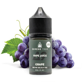 Serene Tree Delta 9 THC vape juice | Grape 500mg