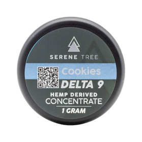 Serene Tree Delta 9 THC Wax Concentrate | 1 Gram Cookies strain Serene Tree Delta 9 THC Wax Concentrate | 1 Gram Cookies strain