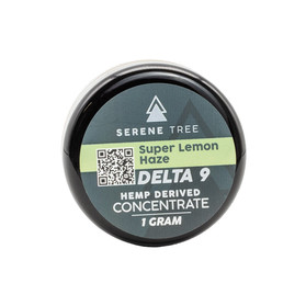 Serene Tree Delta-9 THC wax concentrate | Super Lemon Haze strain Serene Tree Delta-9 THC wax concentrate | Super Lemon Haze strain