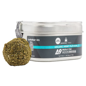 Serene Tree Delta 9 THC Moonrocks - Godfather OG strain Serene Tree Delta 9 THC Moonrocks - Godfather OG strain