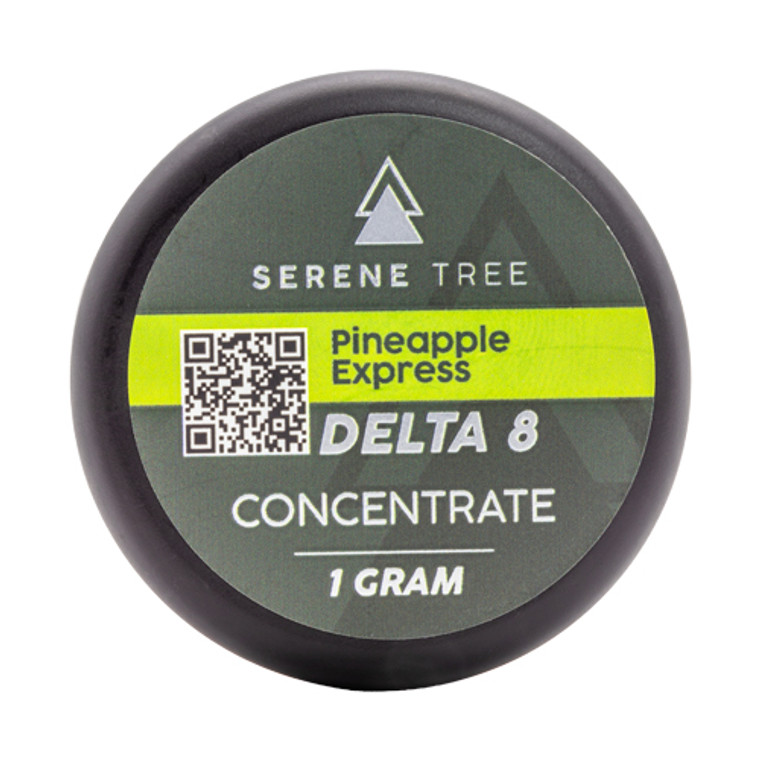 Product Image: Serene Tree Delta 8 THC Wax Concentrate - Pineapple Express