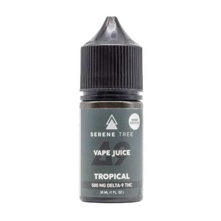 Product Image: Serene Tree Delta-9 THC vape juice | 500mg Tropical flavor
