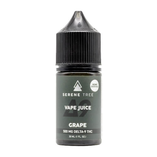 Serene Tree Delta-9 THC Grape Vape Juice 500mg