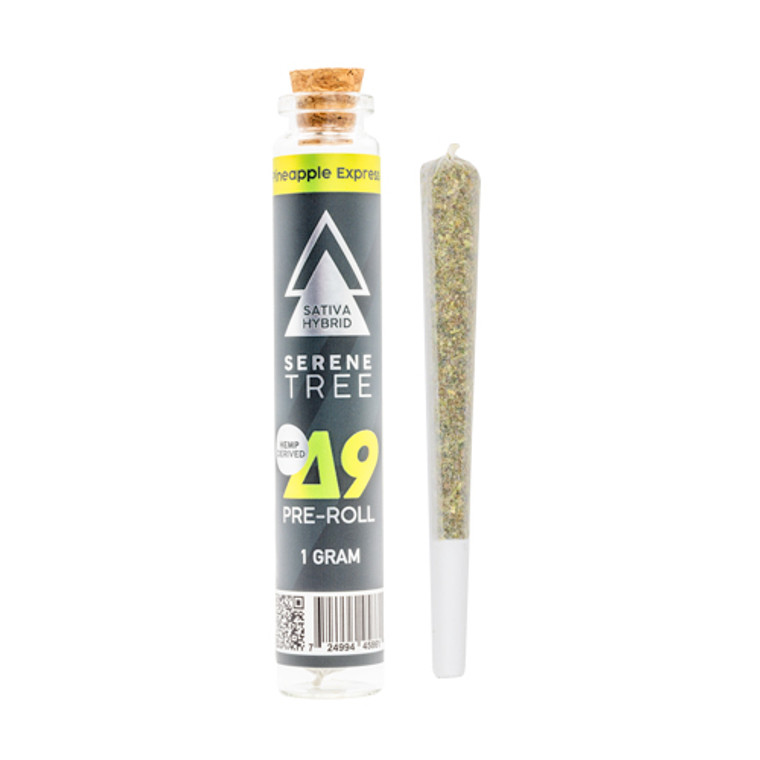 Product Image: Serene Tree Delta-9 THC Pre Roll | Pineapple Express strain