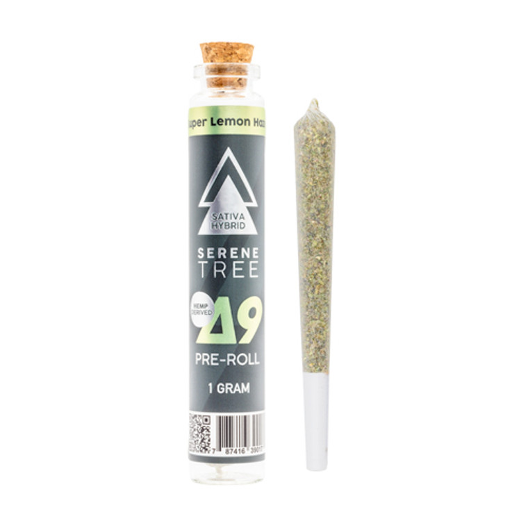 Product Image: Serene Tree Delta 9 THC Pre Roll | Super Lemon Haze strain