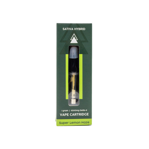 BAUM MUON 無音 Lime Crystal Serene Tree Delta-8 THC Vape Cartridge - 1 Gram - Super Lemon Haze