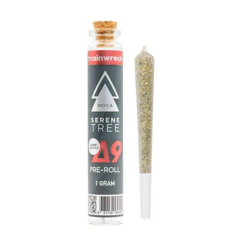Serene Tree Delta-9 THC Pre-Roll - Trainwreck (Sativa)