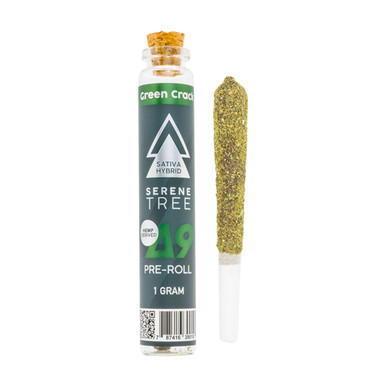 Serene Tree Delta-9 THC Pre-Roll - Green Crack 1 Gram