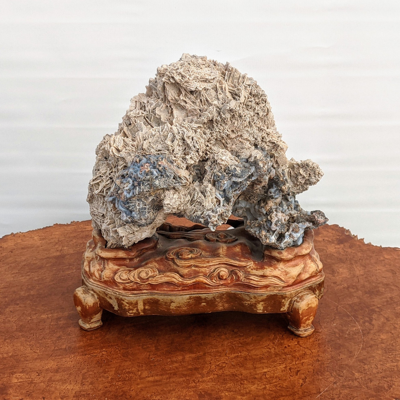 Suiseke Viewing Stone: Scholar's Rocks at New England Bonsai Garden