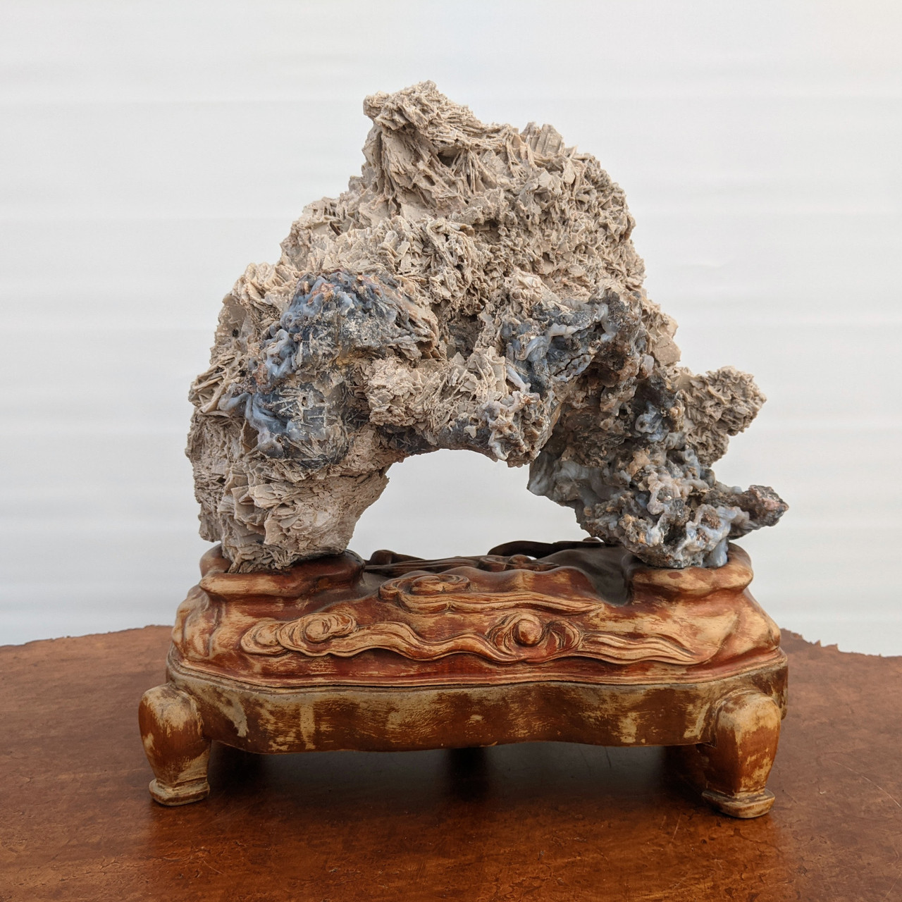 Suiseke Viewing Stone: Scholar's Rocks at New England Bonsai Garden