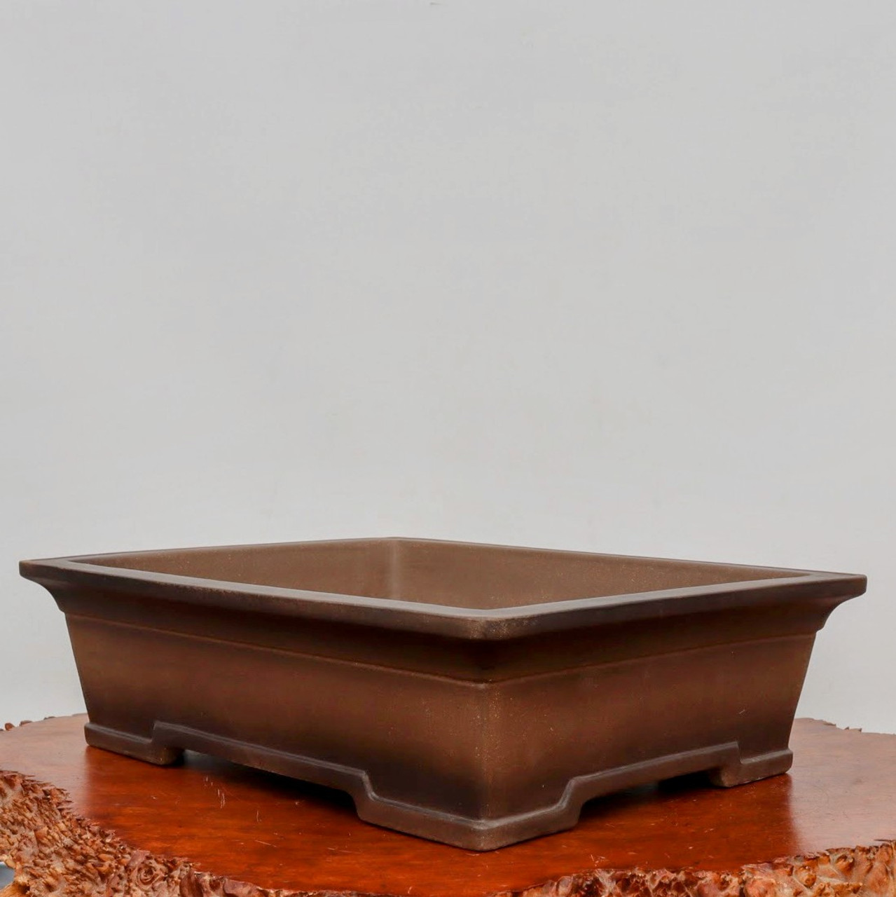 18 Etched Yixing Bonsai Pot (No. 2170)