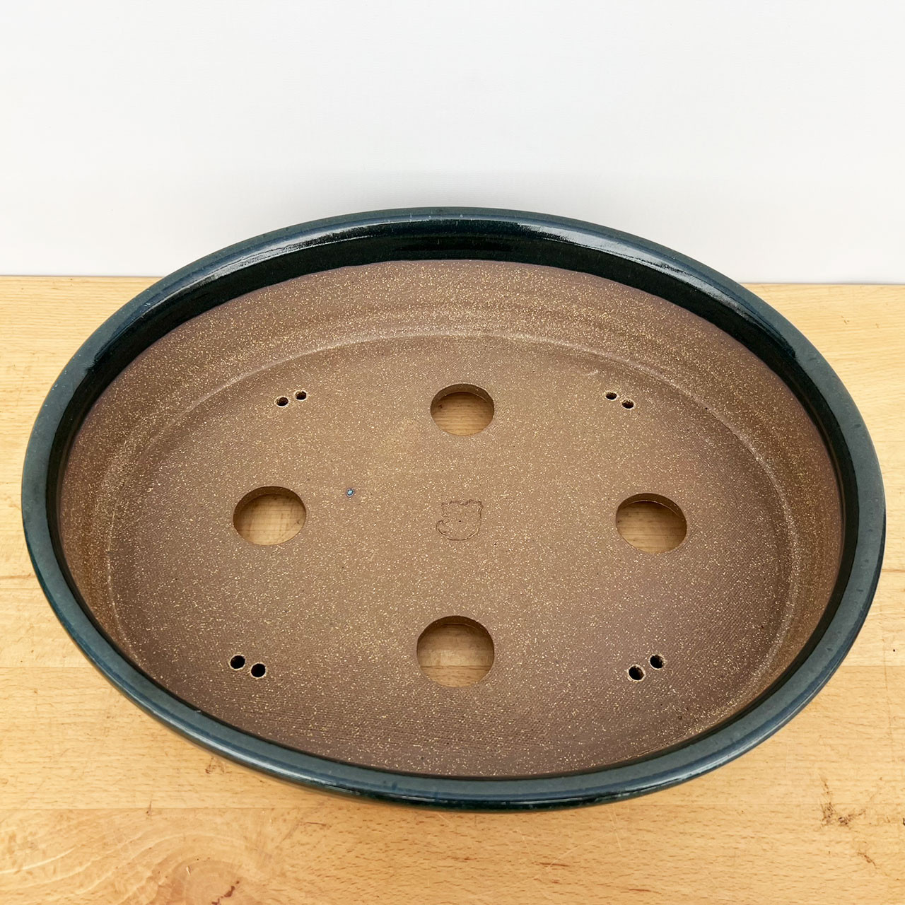 14Inch Handmade Ceramic Bonsai Pot by Jack Hoover American Artist