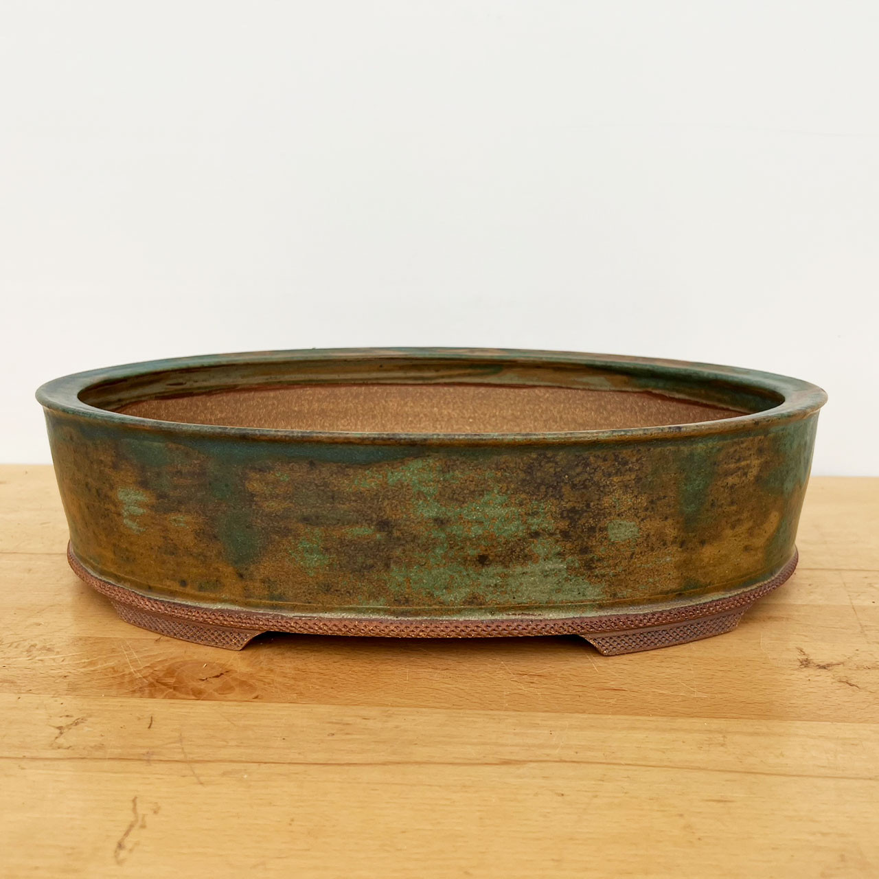 16Inch Handmade Ceramic Bonsai Pot by Jack Hoover American Artist