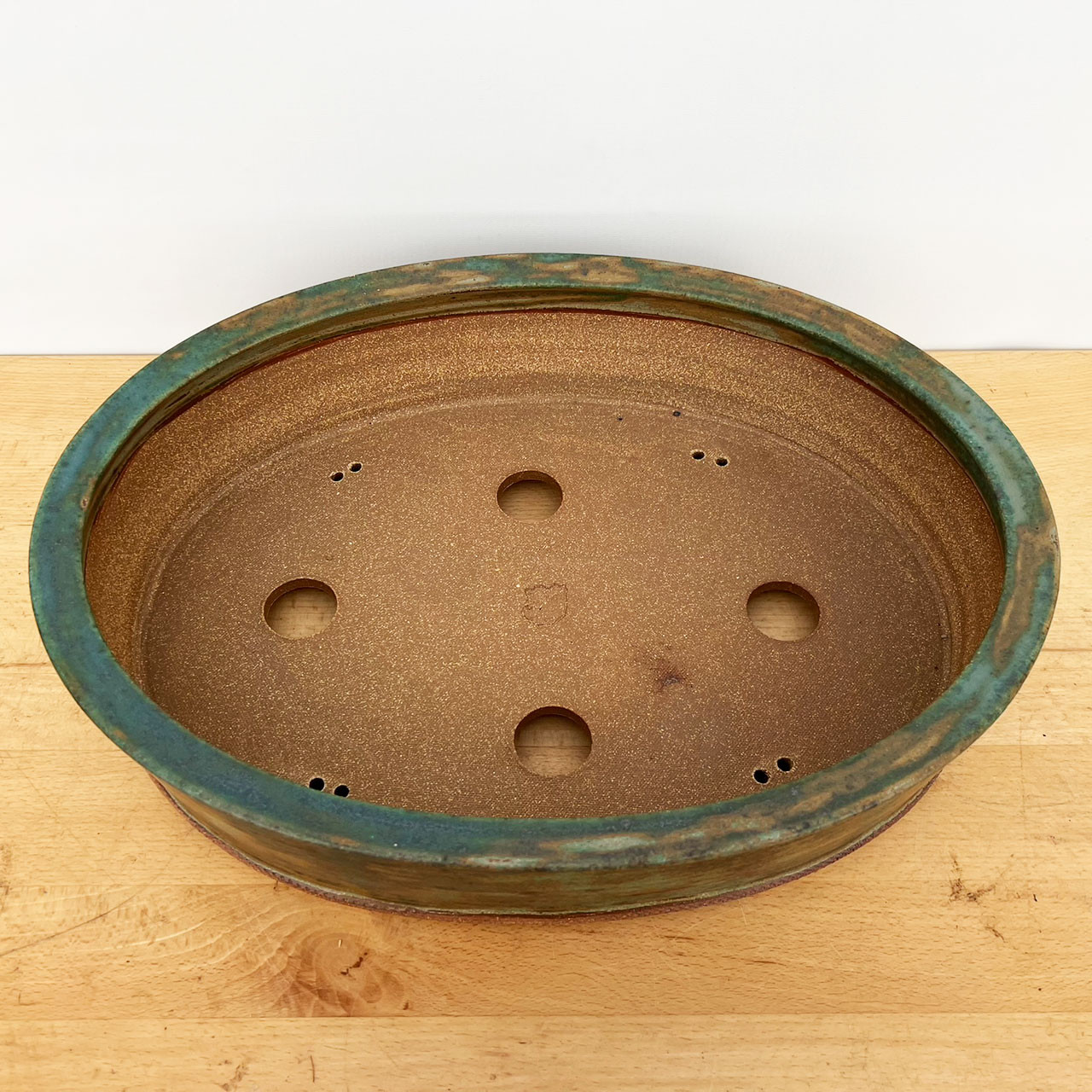 16Inch Handmade Ceramic Bonsai Pot by Jack Hoover American Artist